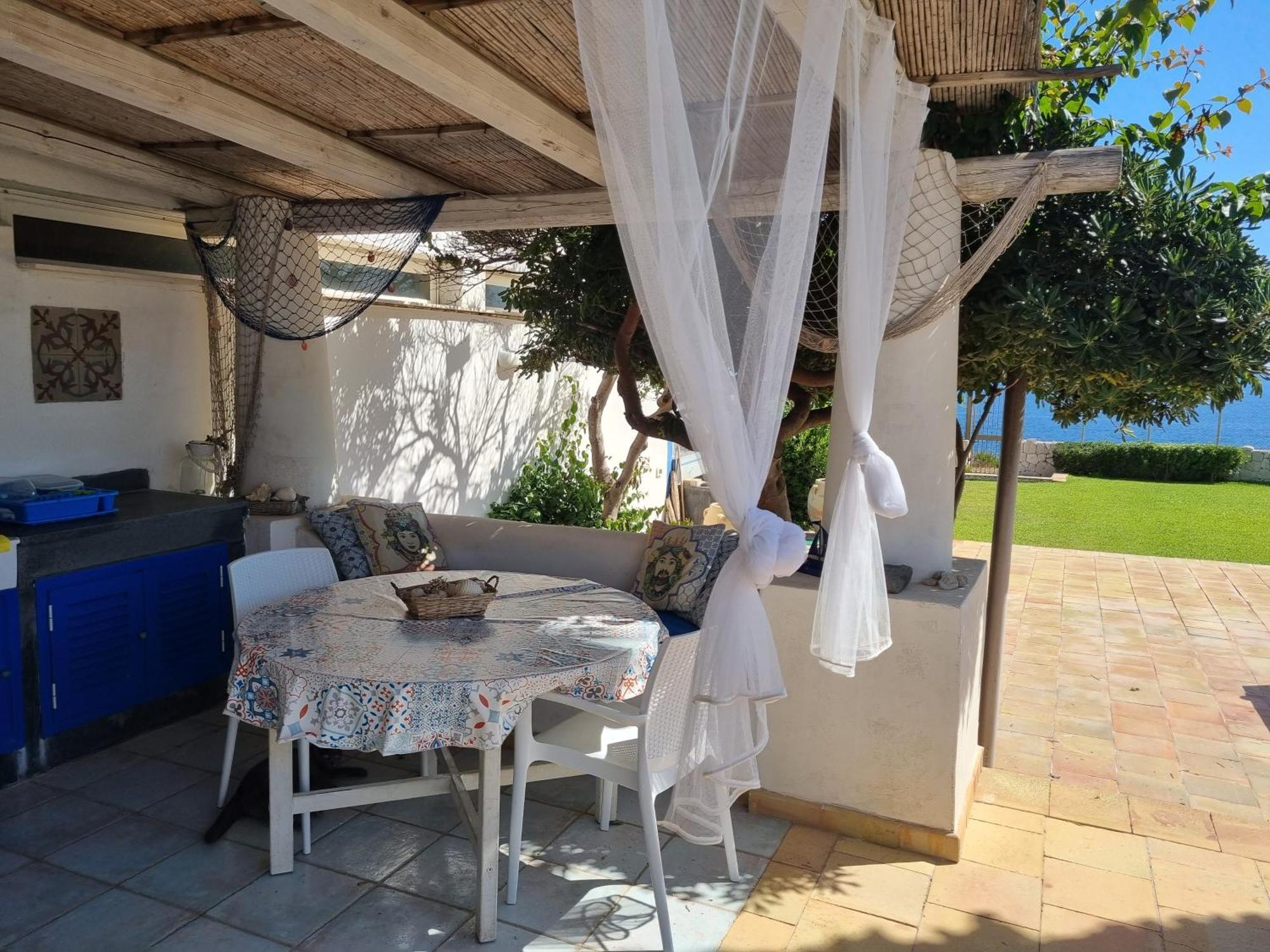 אוגוסטה Villa Sicily Sul Mare Tra Catania E Siracusa חדר תמונה